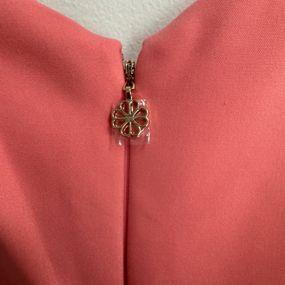 Coral Twill Grace Dress - Picture 2 of 8